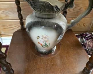 #28  Wash Stand w/Pitcher & Bowl  20"Wx18"Dx52"H   $95