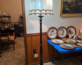 #1  Antique Floor Lamp  18"Wx72"H   $250