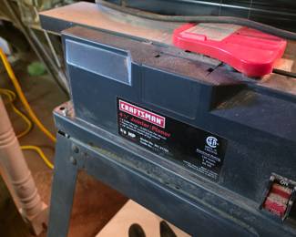 #74  Craftsman 4 1/8" Jointer/Planer w/Table   $80