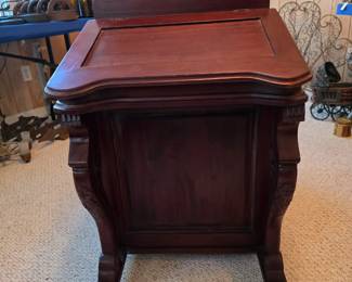#10  Antique Davenport Desk  21"Wx22"Dx33"H   $550