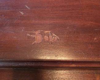 #10  Antique Davenport Desk  21"Wx22"Dx33"H   $550
