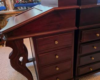 #10  Antique Davenport Desk  21"Wx22"Dx33"H   $550