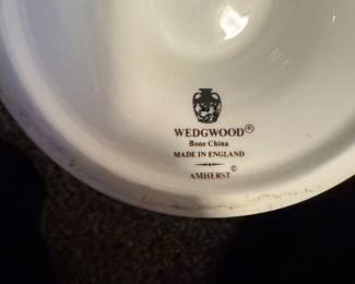 Wedgewood Amherst service for 14 with a few extra here and there 