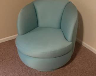 "Thayer Coggin" swivel chair