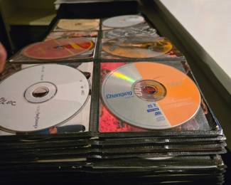 This is all the classics and then some! Huge binder of cds and DVDs-some of everything. Can be sold all together or select your favorites!