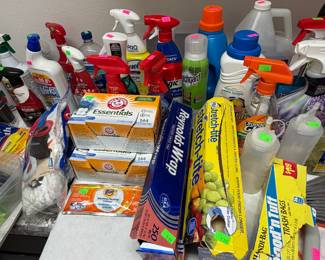 cleaning supplies 
