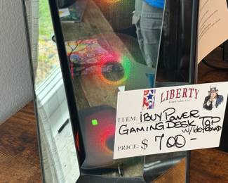 The iBUYPOWER Trace MR Gaming Desktop is a configurable pre-built gaming PC known for its distinctive case with a partial mirror finish and RGB lighting