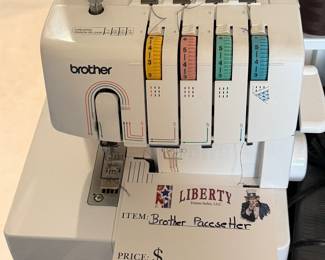 he Brother Pacesetter is a series of computerized sewing and quilting machine