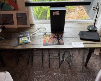 Coffee table and sound bar