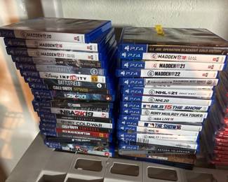 PS4 games