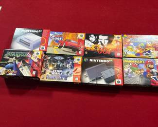 Nintendo 64 Games Empty boxes