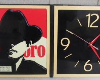 Marlboro Cigarettes Clock