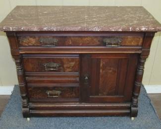 Victorian Marble Top Washstand