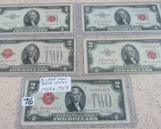 Red Seal $2.00 Notes