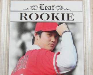 2018 Shohei Ohtani Graded Rookie Card