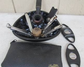 Pipe, Ashtray, & Tools