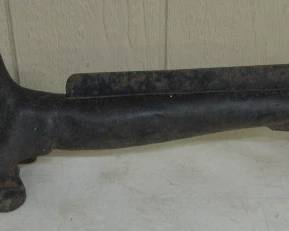 Antique Cast Iron Dog Boot Scraper