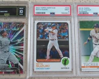Graded Baseball Cards - Rookie or Superstar Cards