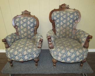 Victorian Parlor Chairs