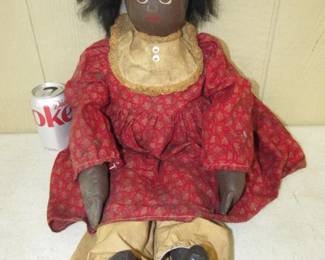 Mayella Black Art Doll - Artist Signed & Numbered on Back