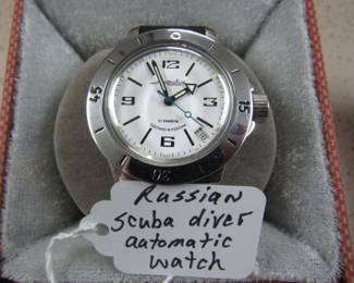 Russian Scuba Diver Automatic Watch
