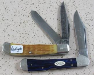 Remington & Case XX Knives