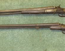 Antique Double Barrel Shotguns