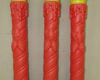 1970's Blow Mold Candles