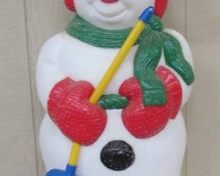 Blow Mold Snowman