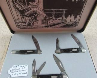 1987 Case XX Whittler Knife Set - Limited Edition - 1 of Only 1,000 Sets Made