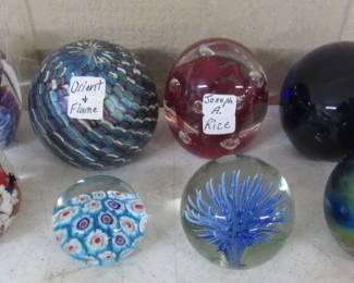 Glass Paperweights