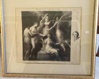 Fantin Latour See back of picture for information