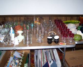 MORE GLASSWARE