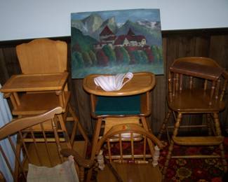 HIGHCHAIRS & KID'S CHAIRS