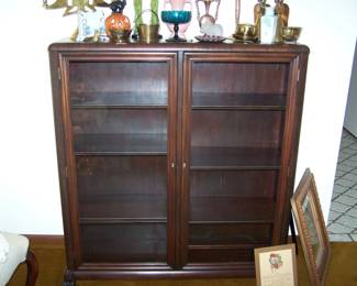 MAHOGANY BOOKCASE