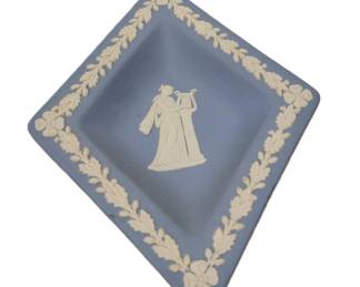 JASPERWARE DIAMOND SHAPED TRINKET DISH