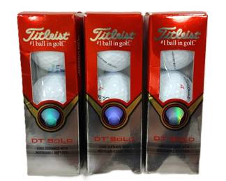 TITLEIST GOLF BALLS