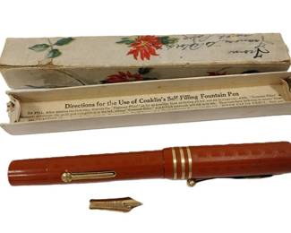1920s ECLIPSE FOUNTAIN PEN, 14K TIP