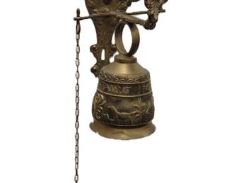 TIBETAN BRASS TEMPLE BELL