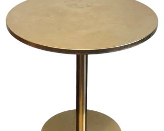 Gold Side Table