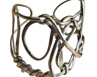 Abstract Cuff Bracelet
