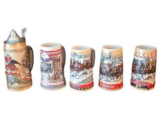 Budweiser Steins