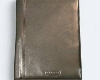 Vintage Coach Leather Document Holder