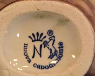 Nuova Capodimonte Flower Basket