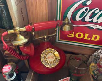 Coca Cola Rotary Phone
