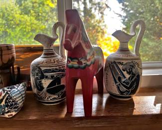 Swedish Wooden Horse Figurine