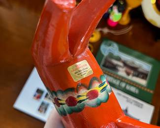 Swedish Wooden Horse Figurine