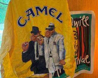 1992 Joe Camel Yellow Tyvek Jacket