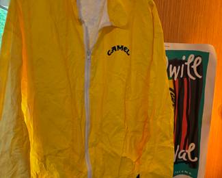 1992 Joe Camel Yellow Tyvek Jacket
