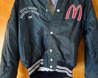 West Wind McDonalds "1988 State Champs/Regional Champs" Jacket – Size XL